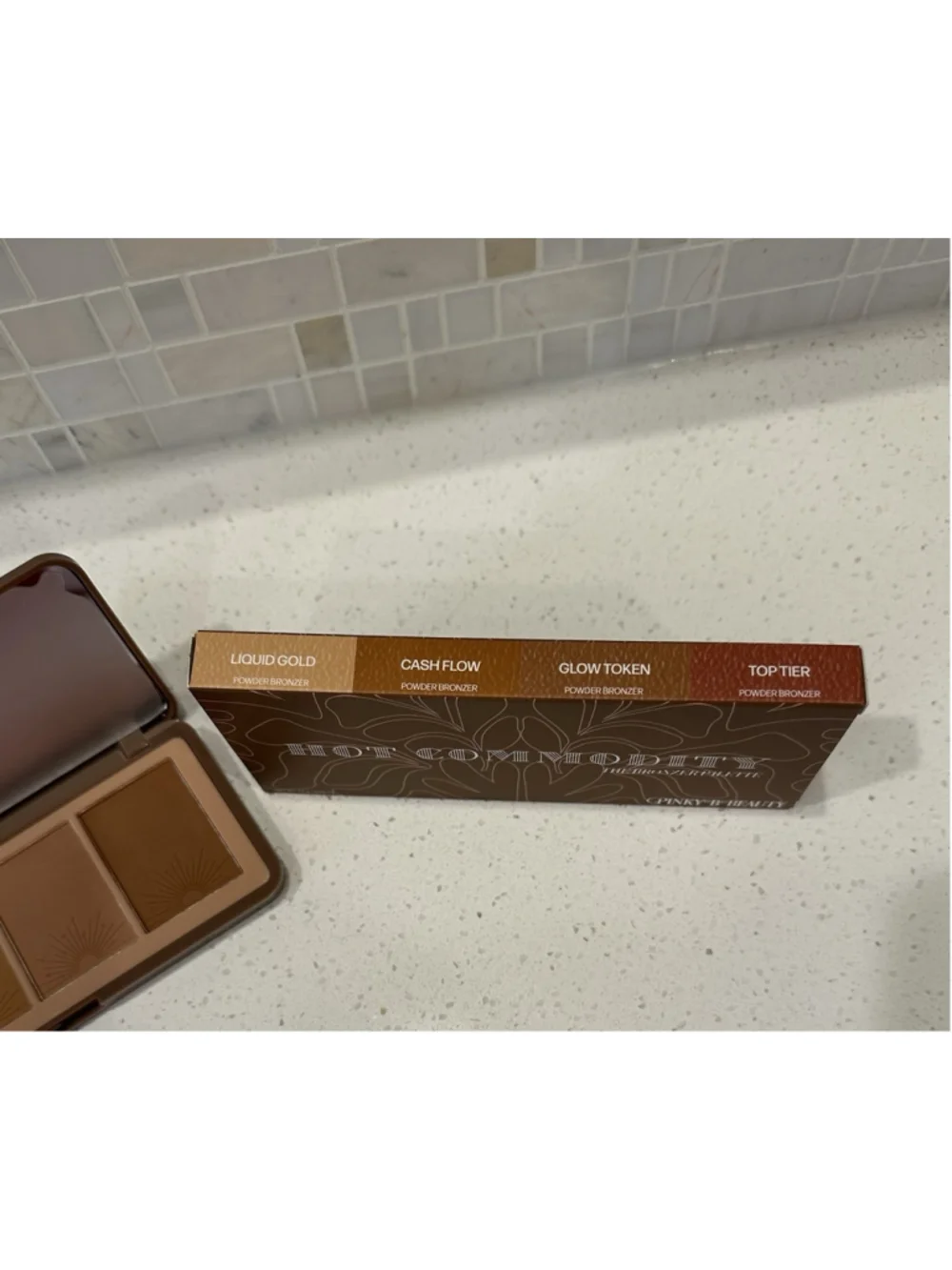 pinky b four pan bronzer palette ~ hot commodity | NEW IN BOX